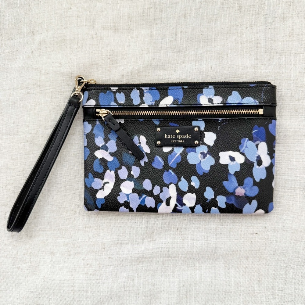 Kate Spade Montford Park Floral Angelica Wristlet